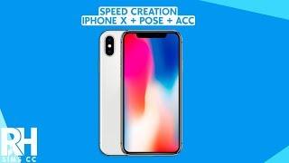 THE SIMS 4 CC - SPEED CREATION IPHONE X + POSE + ACC