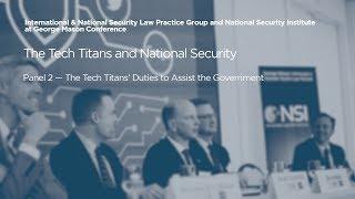 The Tech Titans' Duties to Assist the Government [The Tech Titans and National Security]