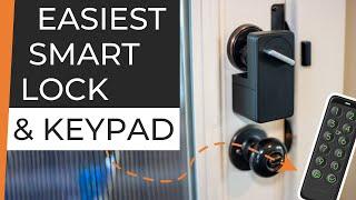 SwitchBot Lock and Keypad // The Easiest Smart Lock!