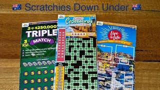 Aussie Instant Scratch-Its - Triple Match and Crossword - Episode 1