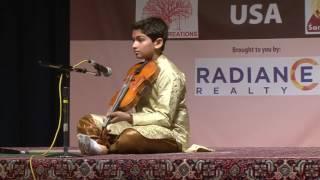 Sangeeth Samraat 2015 | Grand Finale | Rishabh Ranganathan & Sanjay Suresh - Violin | Delaware