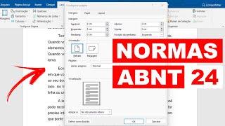 Formatação ABNT no Word para Trabalhos Escolares | Normas ABNT Passo a Passo - 2024