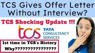 TCS is Sending Offer Letter Without Interview? TCS MBA hiring 2021-2022 ~ Latest Jobs  Update