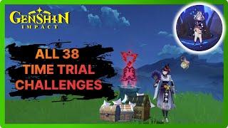 All 38 Time Trial challenge - Sumeru - Genshin Impact 3.4