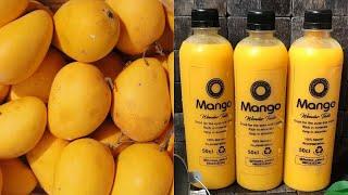 HOW TO MAKE THE BEST MANGO JUICE FOR SALE | PRESERVATION | PACKAGING | MANGO JUICE BUSINESS