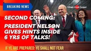 Pres. Nelson Leaving Breadcrumbs to the Second Coming #secondcoming  #lds  #christ #RussellMNelson