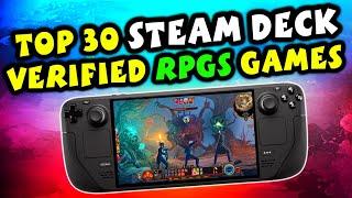 Top 30 Steam Deck Verified RPGs Games That Give Amazing Experience On This Handheld!