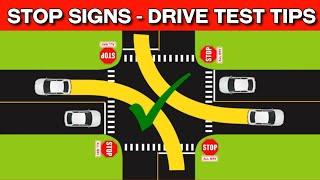 Mastering STOP SIGNS - Essential Driving Tips for Road Test || Toronto Drivers