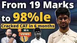 How to crack CAT in 6 Months | CAT Toppers Sectionwise Strategy Ft. Anish Uppal CAT 98.98%ile
