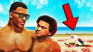 GTA 5 Franklin FAMILY VACATION But This Happened...