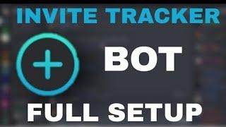How to setup invite tracker bot in Mobile Easy Steps 2024 Latest Video