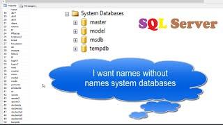 How to get database names in SQL Server using query