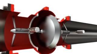 VENTEX® ESI explosion isolation valve by RICO Sicherheitstechnik AG