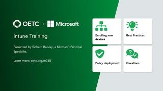 Webinar: Intune Training