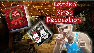 Garden Christmas Decoration|Andy's Channel #1