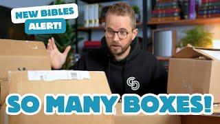 Mega Unboxing – New Bibles, Books, and Giveaway Surprises!