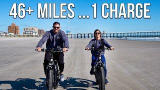 46+ MILES On NEW HJM E-BIKES (a single charge)