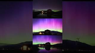 Aurora Borealis in Utah #auroraborealis #utah #timelapse