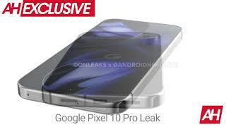 EXCLUSIVE: Google Pixel 10 Pro CAD Renders Leak First - Premium Camera System | 2025 Flagship