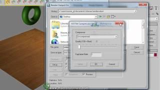 3D Studio Max - Tutorial - How to render an image or an animation | Create a picture or a video