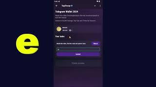 Step-by-Step Guide to Telegram Wallet 2024: Quick Tutorial for Beginners | Tapswap Code | Telegram