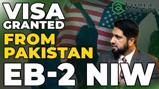 VISA GRANTED FROM PAKISTAN EB-2 NIW | KORUU CONSULTANTS | @thecredibleadvice