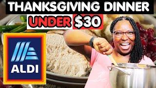 Aldi Thanksgiving Dinner "Soul Food" Style On A $30 Budget