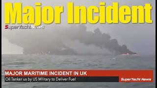 North Sea Collision: Tanker Used to Deliver Fuel to US Military