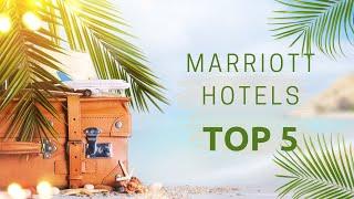Don't stay at a Marriott before you watch this!!  The Marriott Top 5 Hotels