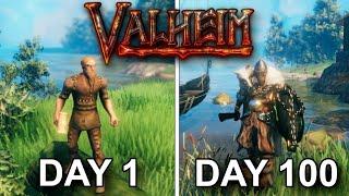 I spent 100 days in Valheim, this is what happened