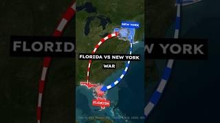Florida VS New York #history #geography #map