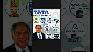 Tata Group Upcoming IPO's #ipo #upcomingipo #upcomingipo2024 #shorts #investing #stockmarket