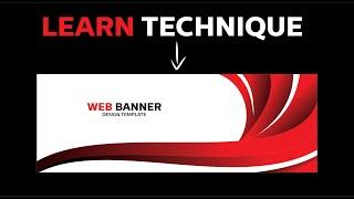 CorelDraw Tutorial | Web Banner Design - Ahsan Sabri