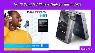 Top 10 Best MP3 Players High Quality in 2022