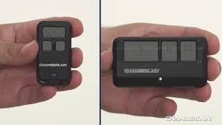 How to Program Chamberlain's 953EV and 956EV Remote Controls to a Garage Door Opener