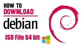 How to Download Debian Linux ISO File 64 Bit  Easy Way