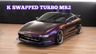 MIKES K SWAPPED TURBO MR2