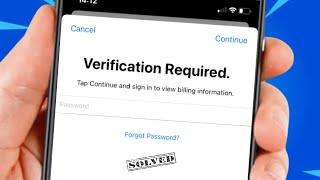 How to Fix Verification Required on App Store