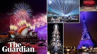 New Year’s Eve 2021: fireworks and light displays welcome the new year