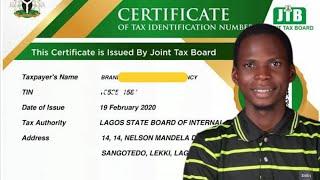 How to Register for TIN (Taxpayers Identification Number) in Nigeria in 2023// TIN certificate