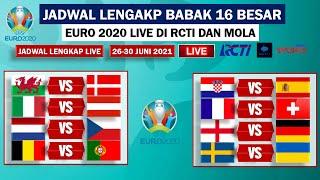 Jadwal Babak 16 Besar Piala Eropa 2021: Belgia vs Portugal, Inggris vs Jerman |Jadwal UEFA EURO 2020