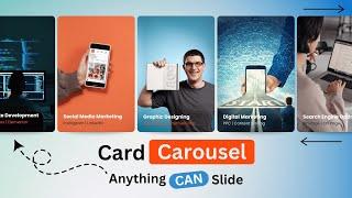 Create Interactive Card Carousels to Wow Your Visitors | Portfolio Slider 2025