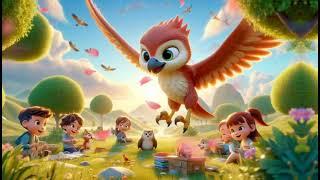 Hawk in the Morning Sky | A Beautiful Kids Nursery Song Adventure! with Lyrics