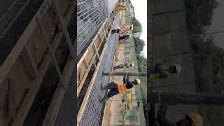 Concrete pouring method live!