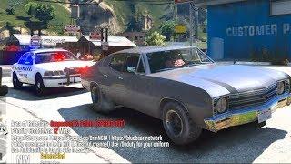 GTA 5 FiveM RP #1 - FIRST 64 Player Server AND I Got Pulled Over... LOL