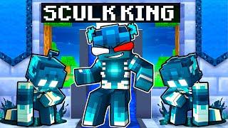 Playing Minecraft as the SCULK KING!