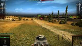 World of Tanks Game Play - Skoda T-15 Low Tier Match