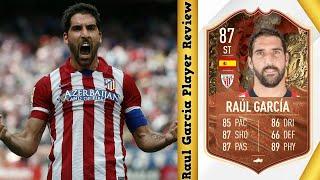 WINS EVERYTHING IN THE AIR!?! FIFA 23 FUT CENTURIONS RAUL GARCIA PLAYER REVIEW | RAUL GARCIA REVIEW