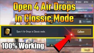 Open 4 Air Drops In Classic Mode In 1-Minute MONIKA