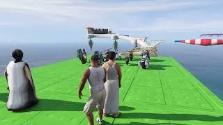 SHINCHAN & FRANKLIN TRIED CRAZY LONG MEGA RAMP JUMP CHALLENGE IN GTA 5